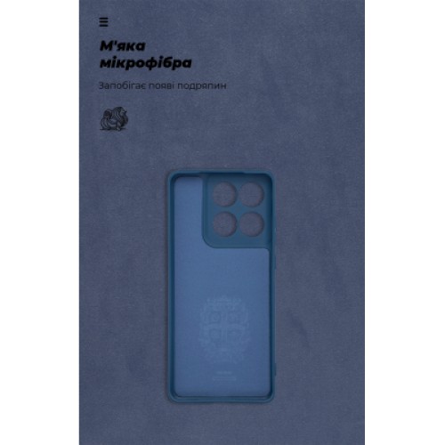 Чехол для мобильного телефона Armorstandart Motorola Edge 60 5G Camera cover Dark Blue (ARM85877)