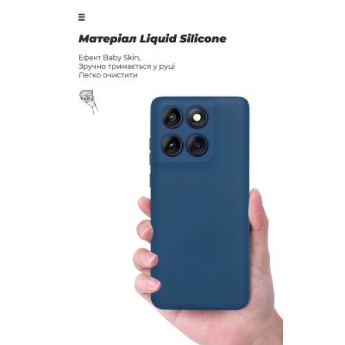 Чехол для мобильного телефона Armorstandart Motorola Edge 60 5G Camera cover Dark Blue (ARM85877)