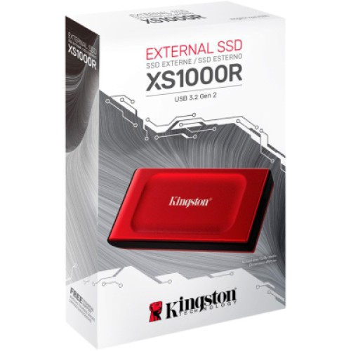 Накопитель SSD USB Type-C 2TB XS1000 Kingston (SXS1000R/2000GA)