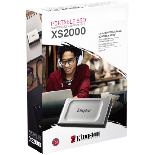 Накопитель SSD USB Type-C 2TB XS2000 Kingston (SXS2000/2000GA)