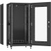 Шкаф напольный Ipcom 24U, 600x800 (С-24U-06х08-ДC-ПГ-9005) (С-24U-06х08-ДC-ПГ-9005)