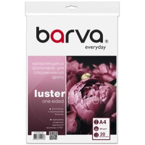 Фотобумага Barva A4, Everyday, half-glossy, 260 g/m2, 20c (IP-LE260-403)