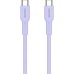 Дата кабель USB-C to USB-C 1.0m OnWire 60CL C-C 60W COLOR Braided 1m Purple Canyon (CND-CCAP60AB10PU)