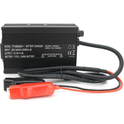 Сетевое зарядное устройство для АКБ Voltronic LiFePo4 36V(43.8V), 12S, 6A (FY4386000-1)