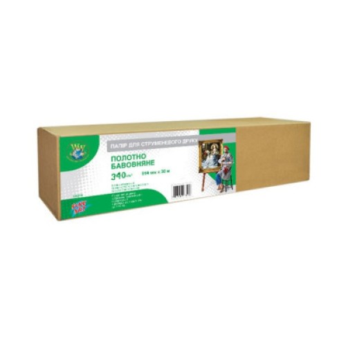 Бумага WWM 36"/914мм х 30м, 340г/m, natural, cotton (CC340.R.914)