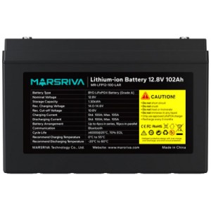 Батарея LiFePo4 Marsriva 12.8V 100Ah V3 (MR-LFP12-100-LAR V3)