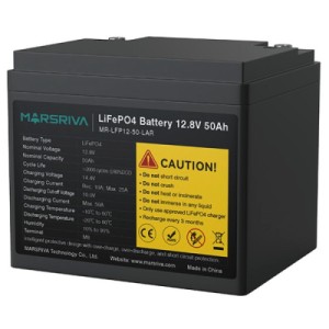Батарея LiFePo4 Marsriva 12.8V 50Ah (MR-LFP12-50-LAR)