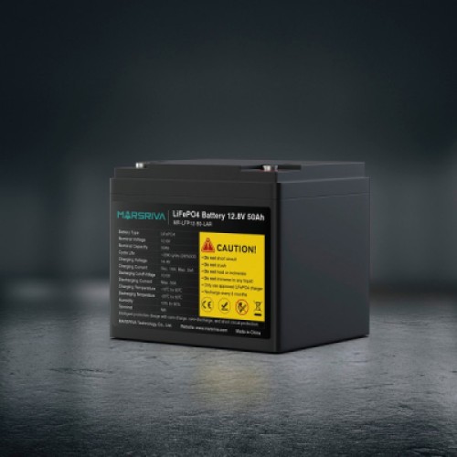 Батарея LiFePo4 Marsriva 12.8V 50Ah (MR-LFP12-50-LAR)