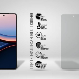 Плівка захисна Armorstandart Hydrogel Anti-spy Xiaomi Poco F7 Ultra (ARM85237)