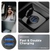 Зарядное устройство Armorstandart 2xUSB QC3.0 Grey + cable USB-C (ARM82459)