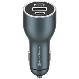 Зарядний пристрій Armorstandart Resolute Power ASPP-21 120W 2xUSB-C, 1xUSB-A (ARM70026)