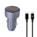 Зарядное устройство Armorstandart AR-C43 Type-C PD30W + USB QC 3.0 Grey + cable Lightning (ARM82462)