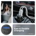 Зарядное устройство Armorstandart USB Type-C PD20W + USB QC 3.0 Grey + cable Lightning (ARM82460)