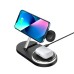 Зарядное устройство Armorstandart Wireless Charging H102 3 in 1 Magnetic Black (ARM78103)