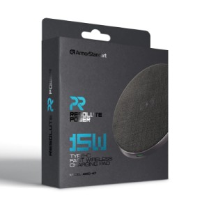 Зарядное устройство Armorstandart Wireless Charging Resolute Power AWC-47 Round 15W Black (ARM73179)