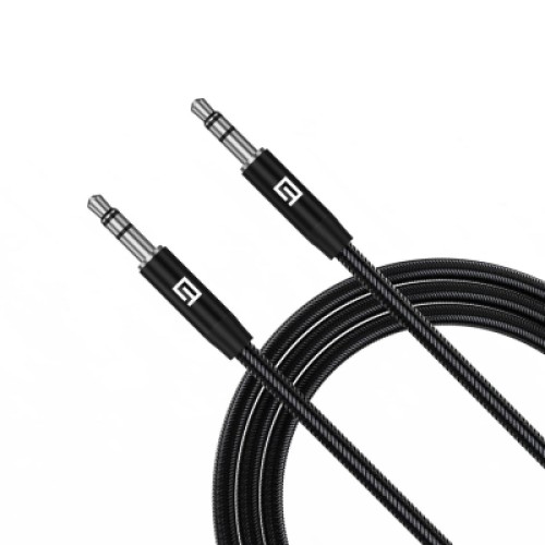 Кабель мультимедийный 3.5mm M to 3.5mm M 1.0m Black Armorstandart (ARM76890)