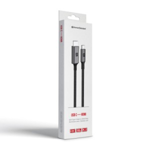 Кабель мультимедійний USB-C to HDMI 2.0m 4K60Hz black Armorstandart (ARM76891)