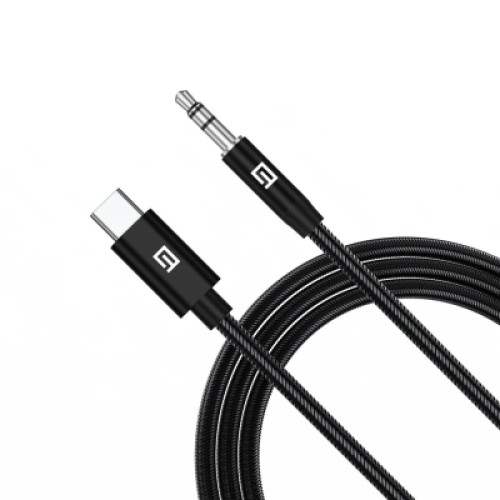 Кабель мультимедийный USB-C to 3.5mm M 1.0m black Armorstandart (ARM76888)