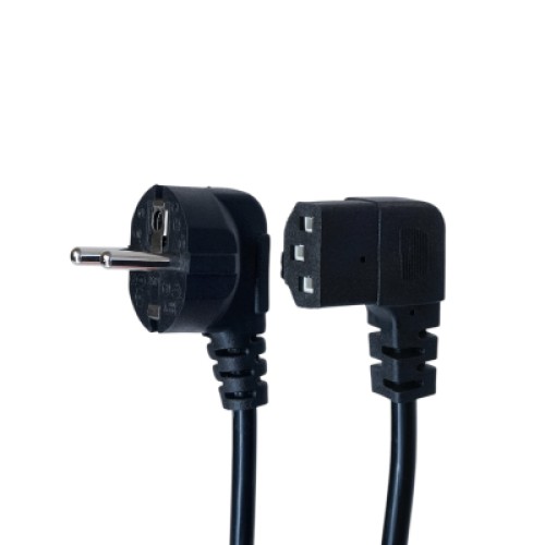 Кабель питания C13 1.8m corner black Armorstandart (ARM73124)
