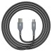 Дата кабель USB 2.0 AM to USB-C 1.0m Magnetic 3A black Armorstandart (ARM75514)