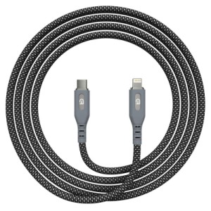 Дата кабель USB-C to Lightning 1.0m Magnetic 27W black Armorstandart (ARM75512)