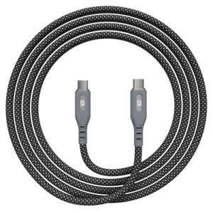 Дата кабель USB-C to USB-C 1.0m Magnetic 60W Black Armorstandart (ARM75513)