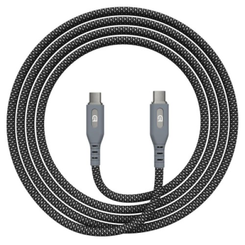 Дата кабель USB-C to USB-C 1.0m Magnetic 60W Black Armorstandart (ARM75513)