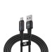 Дата кабель USB 2.0 AM to Lightning 1.2m 12W black Armorstandart (ARM75864)