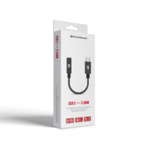 Адаптер USB-C M to 3.5mm F black Armorstandart (ARM76887)