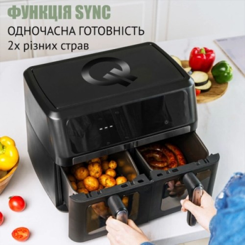 Мультипечь QUIN Air Fryer Dual Zone (YJ-1102AV)