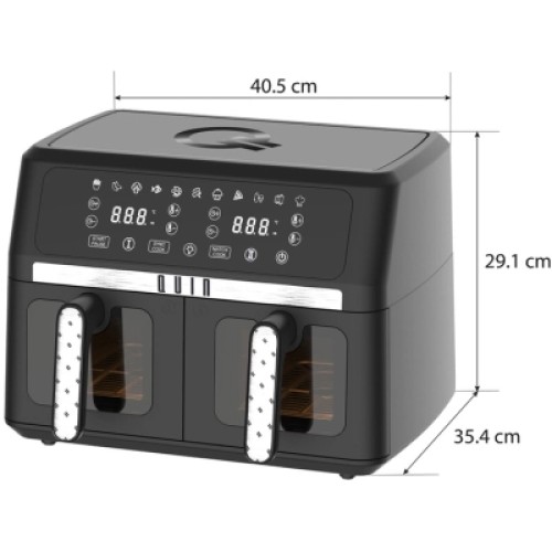 Мультипечь QUIN Air Fryer Dual Zone (YJ-1102AV)