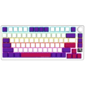 Клавіатура Lorgar KBP7075W Pro RGB Wireless/Bluetooth/USB UA White (LRG-KBP7075W-WH-US)