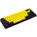 Клавиатура Lorgar KBP70MW Pro RGB Wireless/Bluetooth/USB UA Black/yellow (LRG-KBP70MW-YL-US)