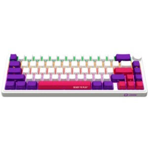 Клавіатура Lorgar KBP70MW Pro RGB Wireless/Bluetooth/USB UA White (LRG-KBP70MW-WH-US)