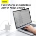 Дата кабель USB-C to USB-C 2.0 mCafule Metal PD 100W white Baseus (CATJK-D02)