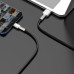 Дата кабель USB 2.0 AM to USB-C 1.0m Cafule Metal 66W black Baseus (CAKF000101)