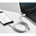 Дата кабель USB 2.0 AM to Micro 5P Simple WisdomKit (2PCS) 1.5m 2.1A white Baseus (TZCAMZJ-02)