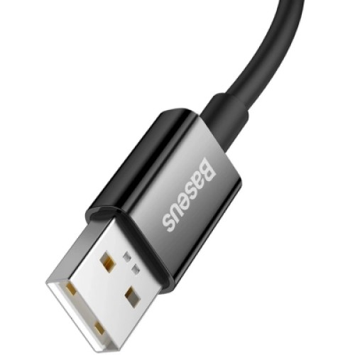 Дата кабель USB 2.0 AM to USB-C 1.0m Superior Fast Charging 60W black Baseus (CAYS000901)