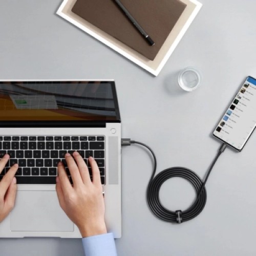 Дата кабель USB 2.0 AM to USB-C 1.0m Superior Fast Charging 60W black Baseus (CAYS000901)