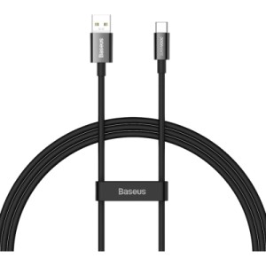 Дата кабель USB 2.0 AM to USB-C 1.0m Superior Fast Charging 60W black Baseus (CAYS000901)