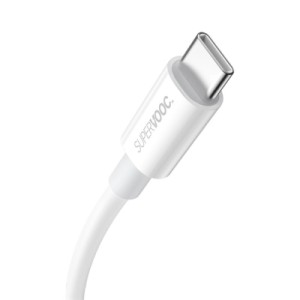 Дата кабель USB 2.0 AM to USB-C 1.0m Superior Fast Charging 60W white Baseus (CAYS000902)