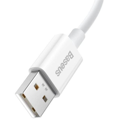 Дата кабель USB 2.0 AM to USB-C 2.0m Superior Fast Charging 60W white Baseus (CAYS001002)