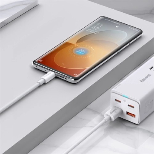 Дата кабель USB 2.0 AM to USB-C 2.0m Superior Fast Charging 60W white Baseus (CAYS001002)