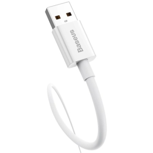 Дата кабель USB 2.0 AM to USB-C 2.0m Superior Fast Charging 100W moon white Baseus (P10320102214-03)