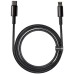 Дата кабель USB-C to Lightning 2.0m Tungsten Gold Fast Charging, PD 20W black Baseus (CATLWJ-A01)