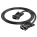 Кабель мультимедийный VGA to VGA 1.0m US11 HD Black HOCO (6942007628204)