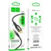 Кабель мультимедийный Lightning to 3.5mm M 1.0m black UPA25 Black HOCO (6931474791153)