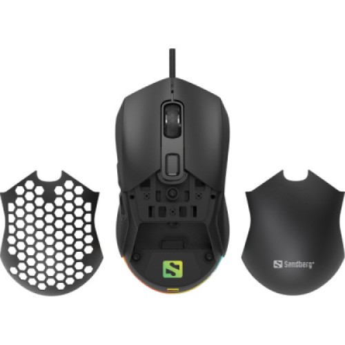 Мышка Sandberg FlexCover 6D Wireless Huano Black (640-28)