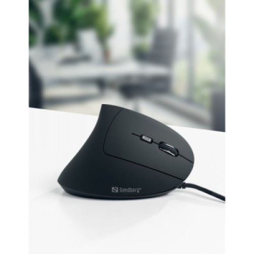 Мышка Sandberg Vertical Mouse Pro USB Black (630-14)
