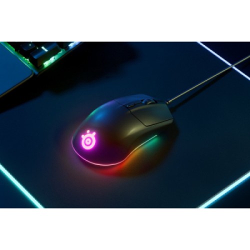 Мышка SteelSeries Rival 3 Gen 2 RGB Black (62515)